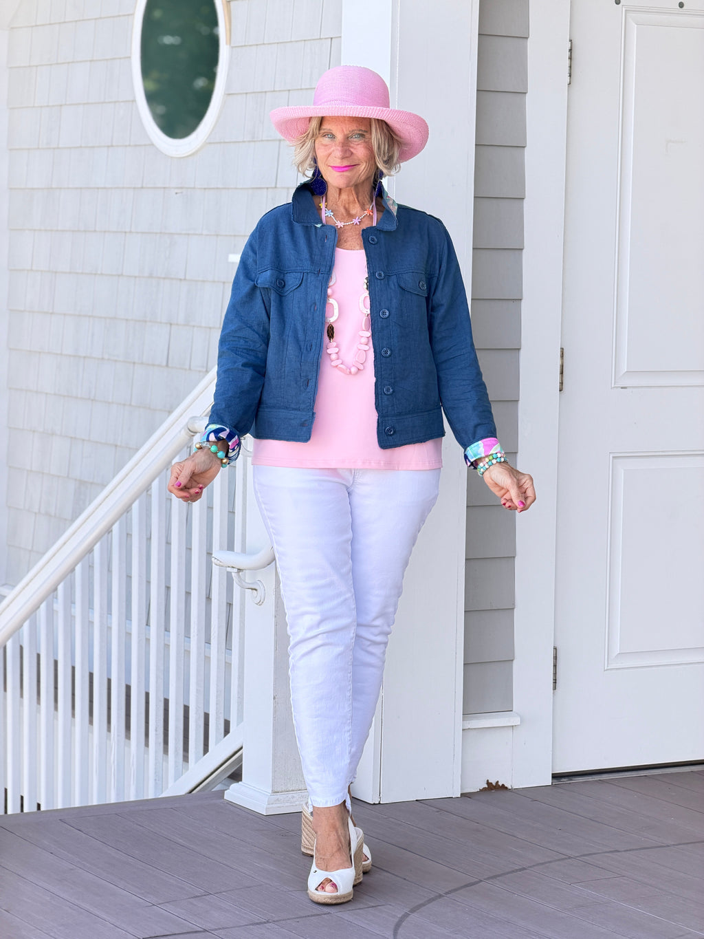 PALM BEACH PARTY LINEN JACKET