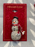 Snowman Pin