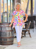 SANDAL SHORT SLEEVE TOP