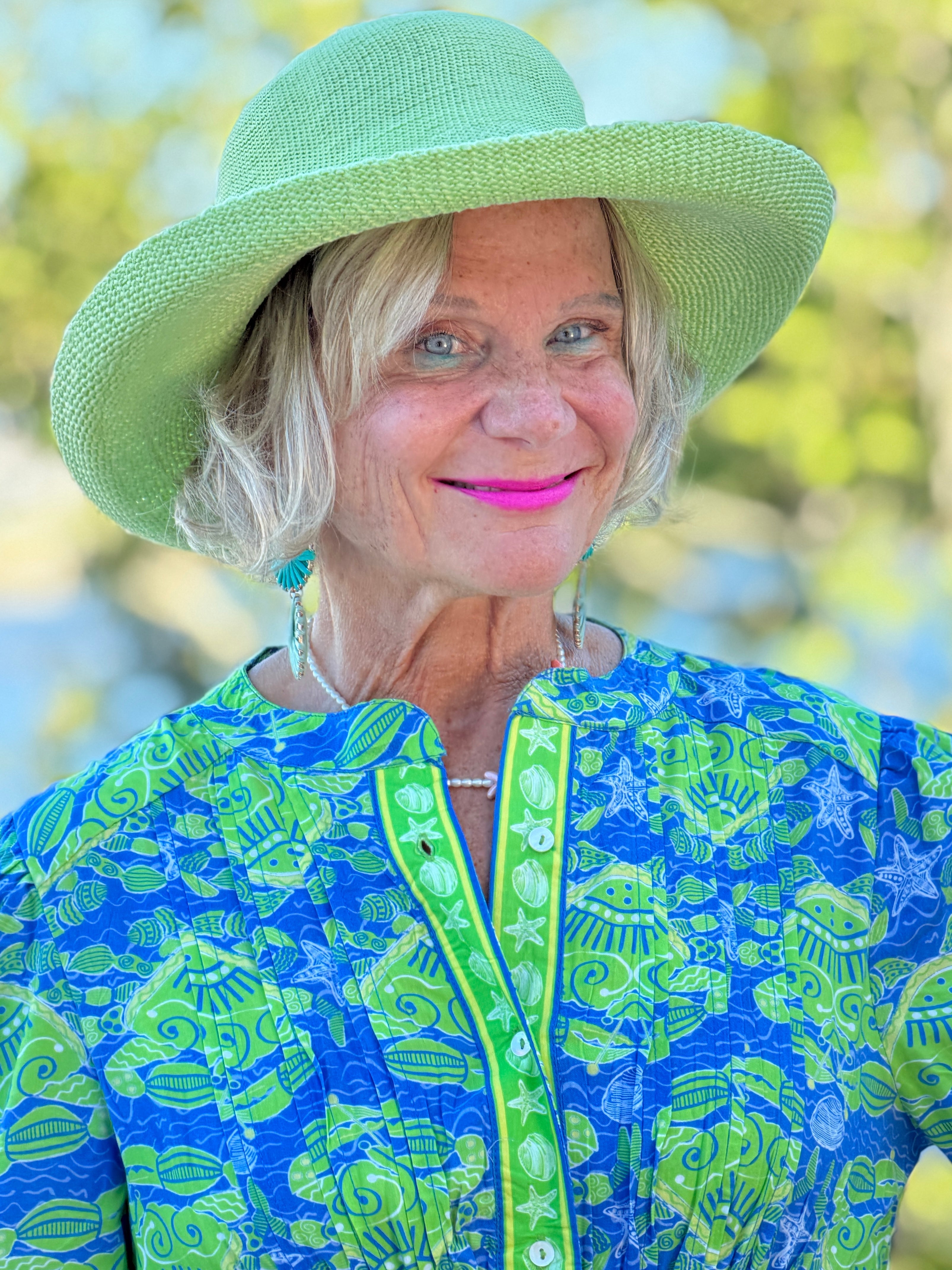 SEA GLASS TREASURE COLLAR MAXI