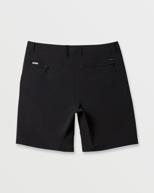 Union Heather Amphibian 20" Hybrid Shorts - Black