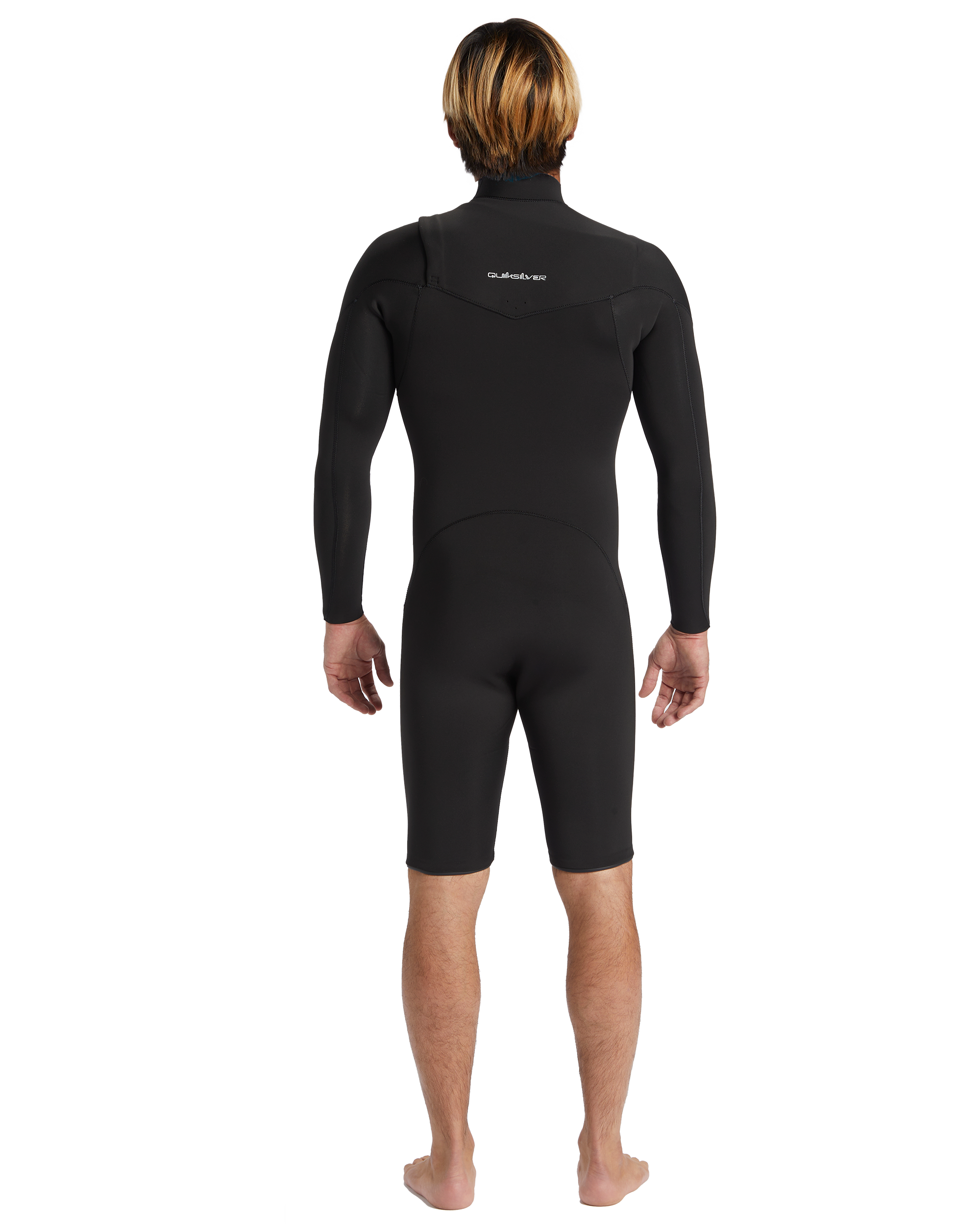 2/2 Everyday Sessions Chest Zip Long Sleeve Spring Suit - Black