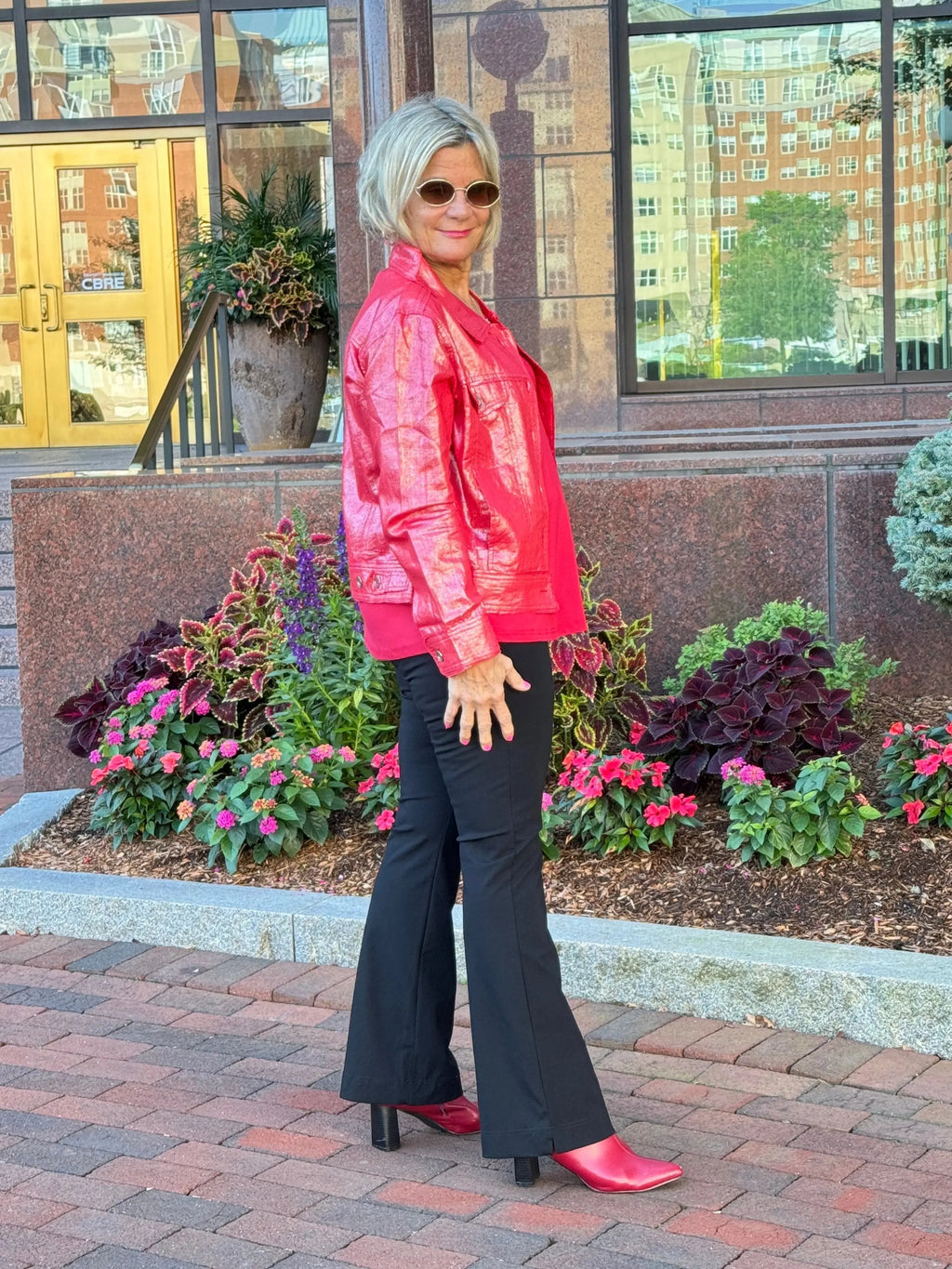 Red Metallic Jacket