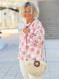 Natural, Paper Straw Crossbody