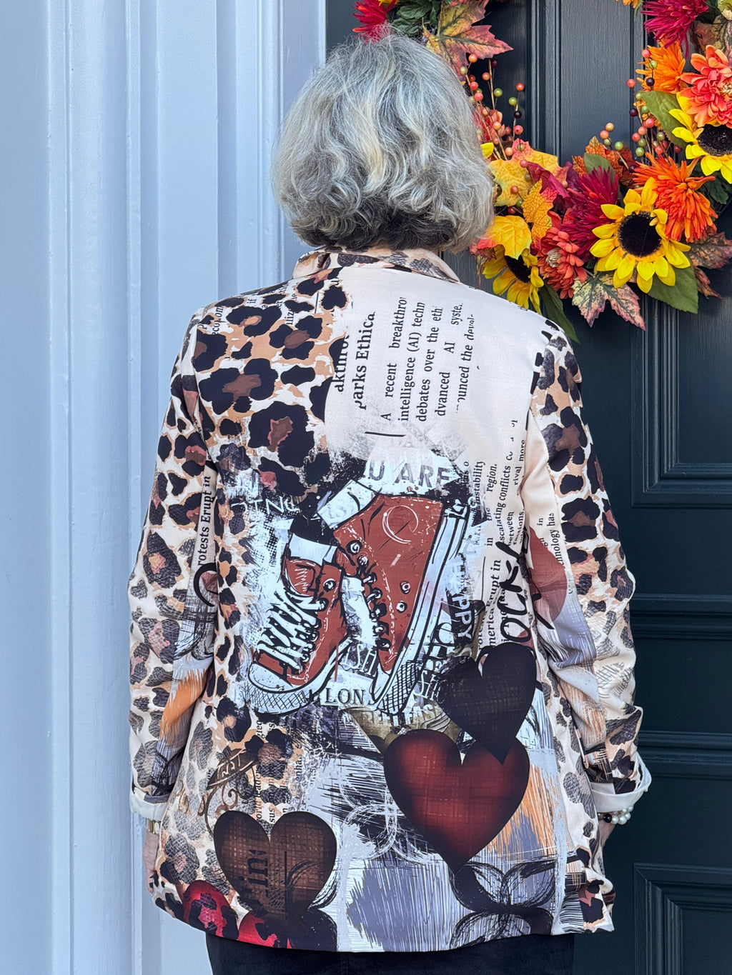 One Size Urban Wild – Leopard Print Blazer
