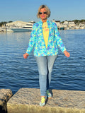 LULU-B YELLOW BEACH TIME SWEATER