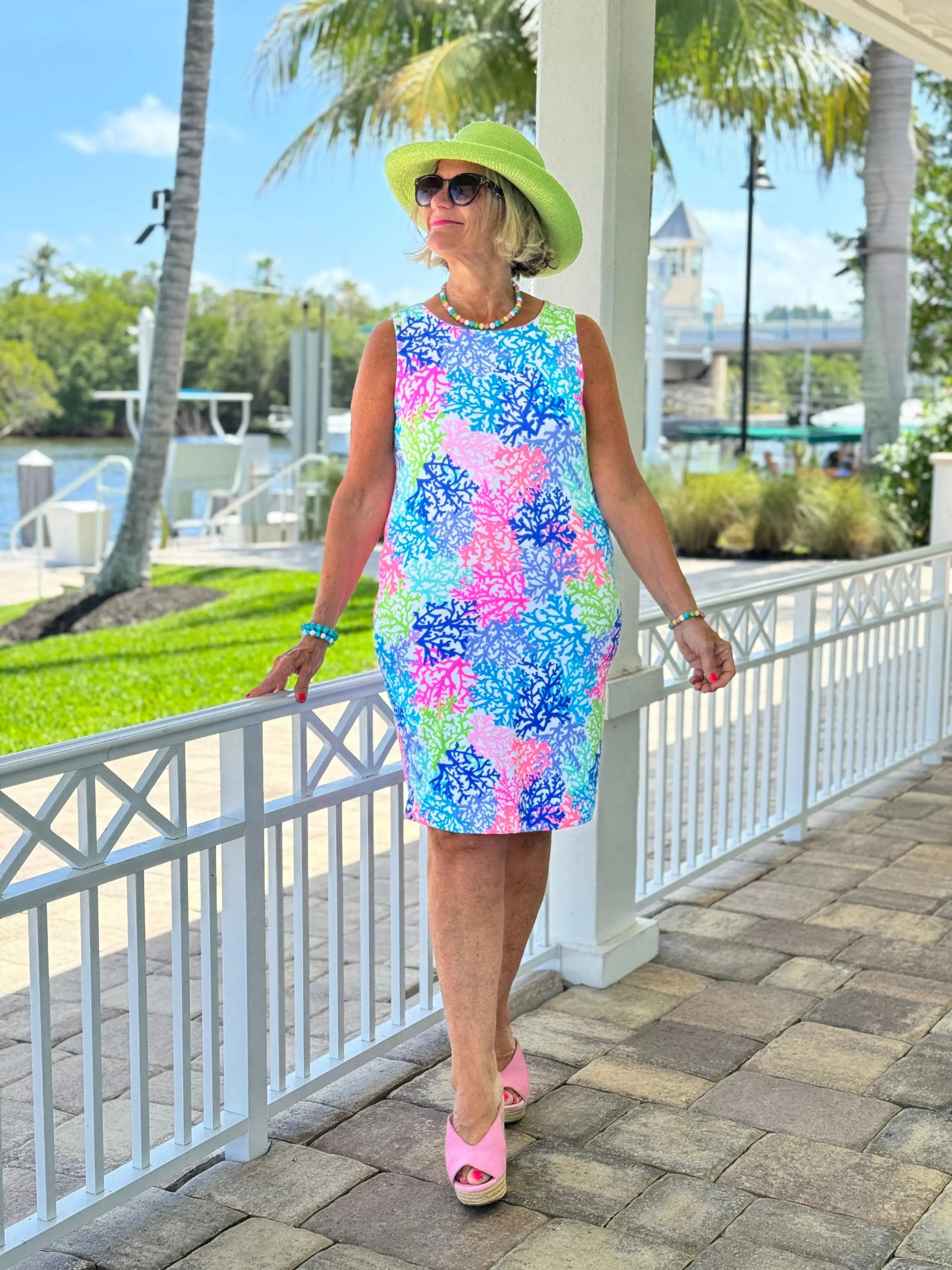 SALINA REEF SHIFT DRESS