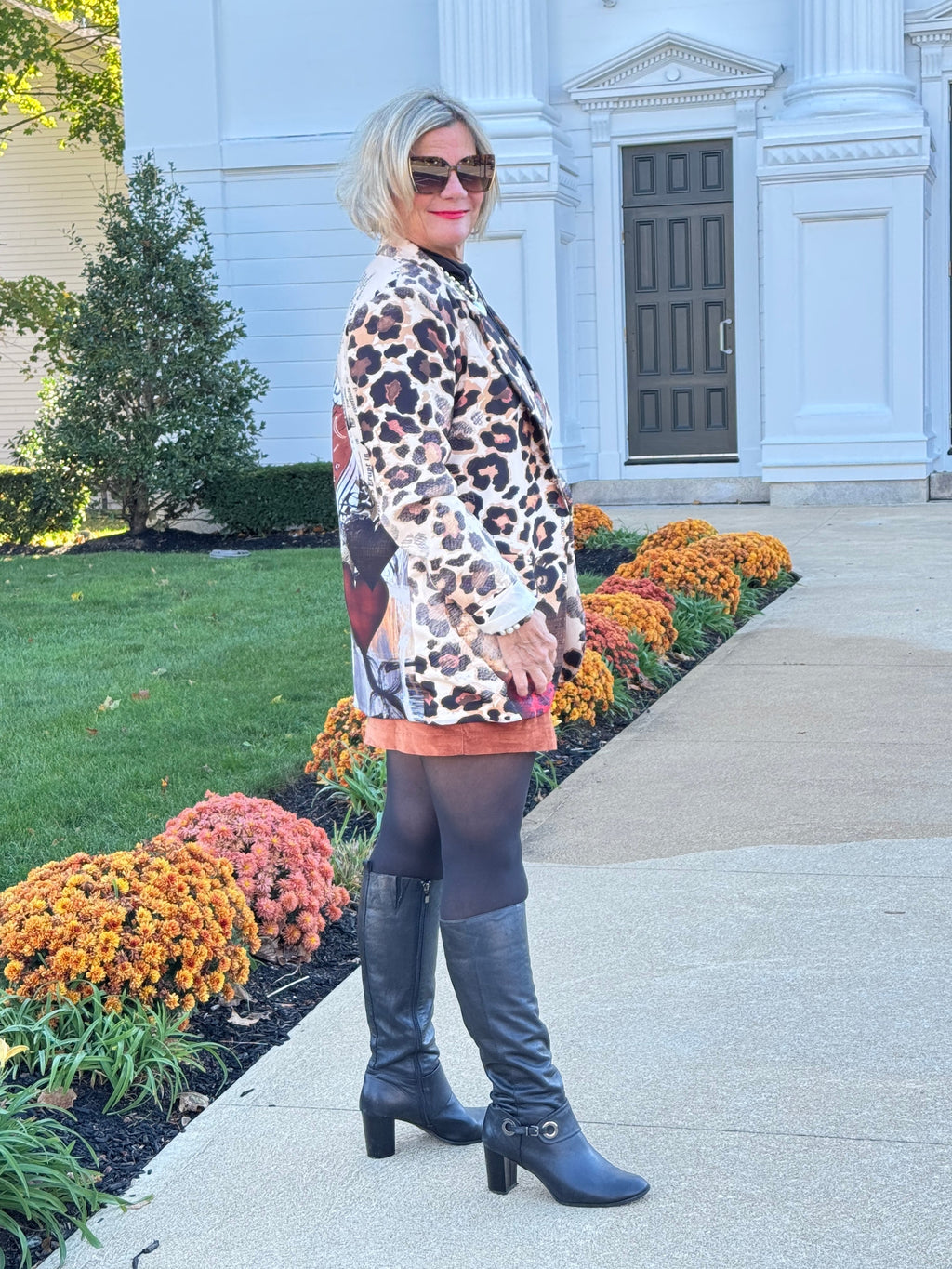 One Size Urban Wild – Leopard Print Blazer