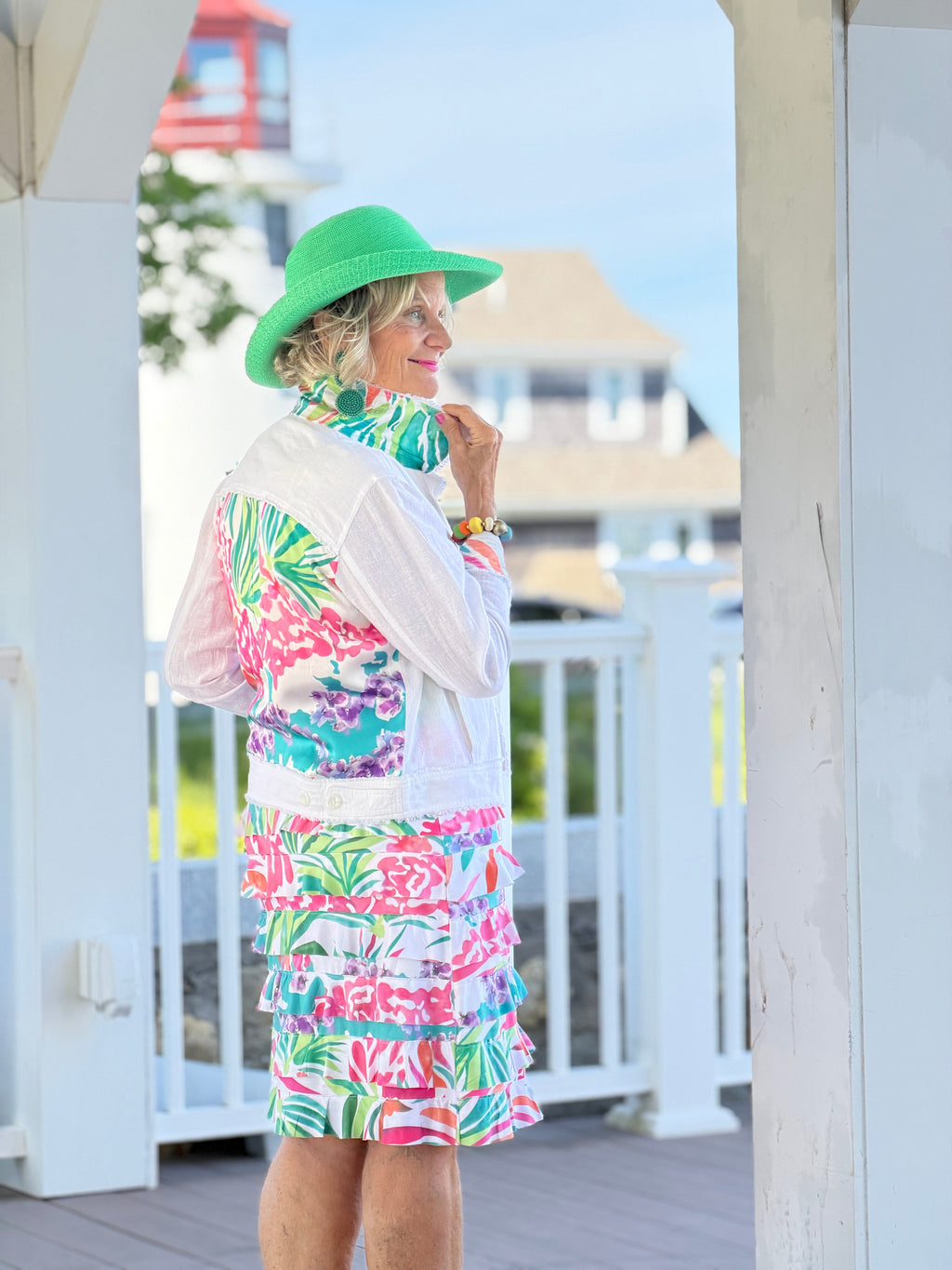 PINK PARADISE GARDEN CHA CHA DRESS