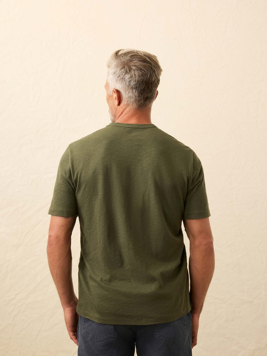 Nazare Sunwashed Tee - Fall Evergreen