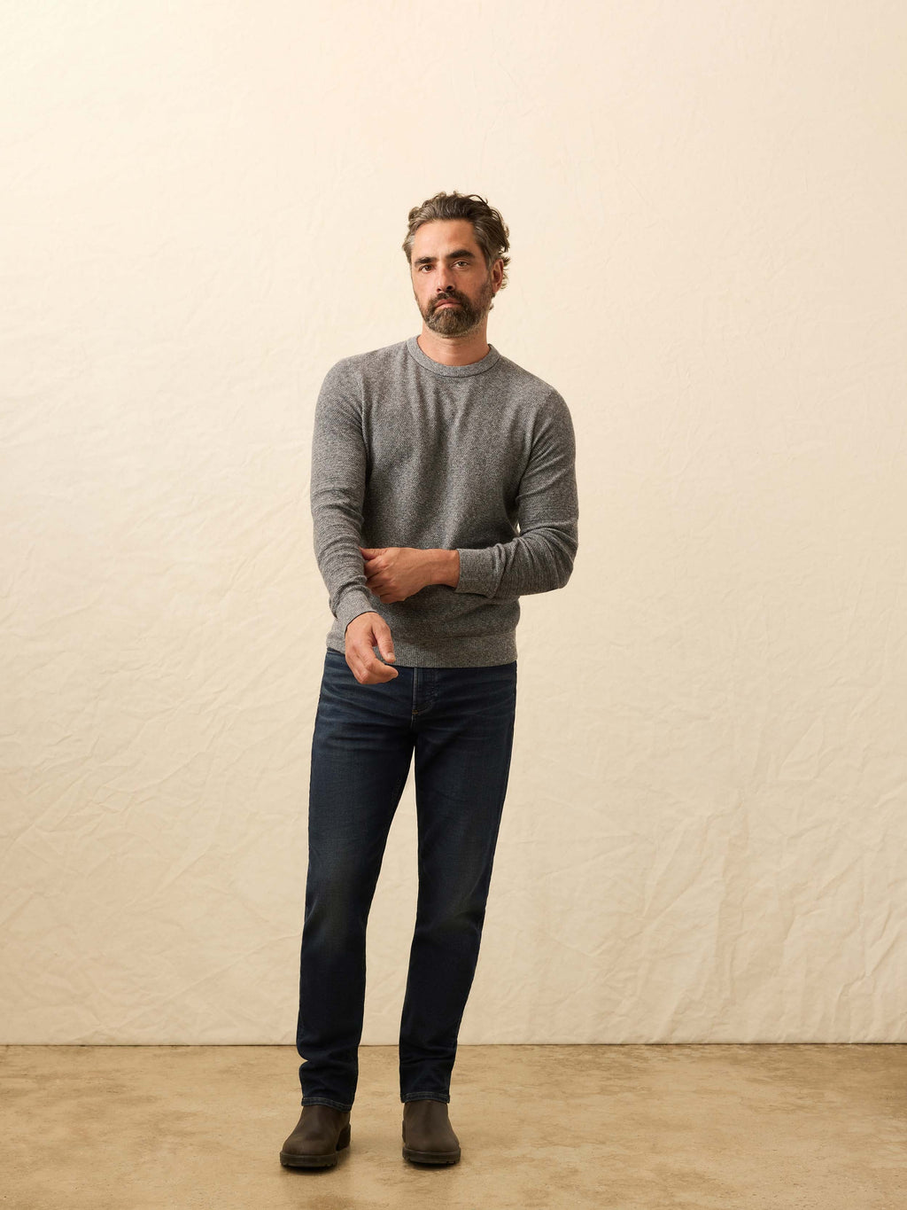 Jackson Crew Sweater - Dark Ash Feeder