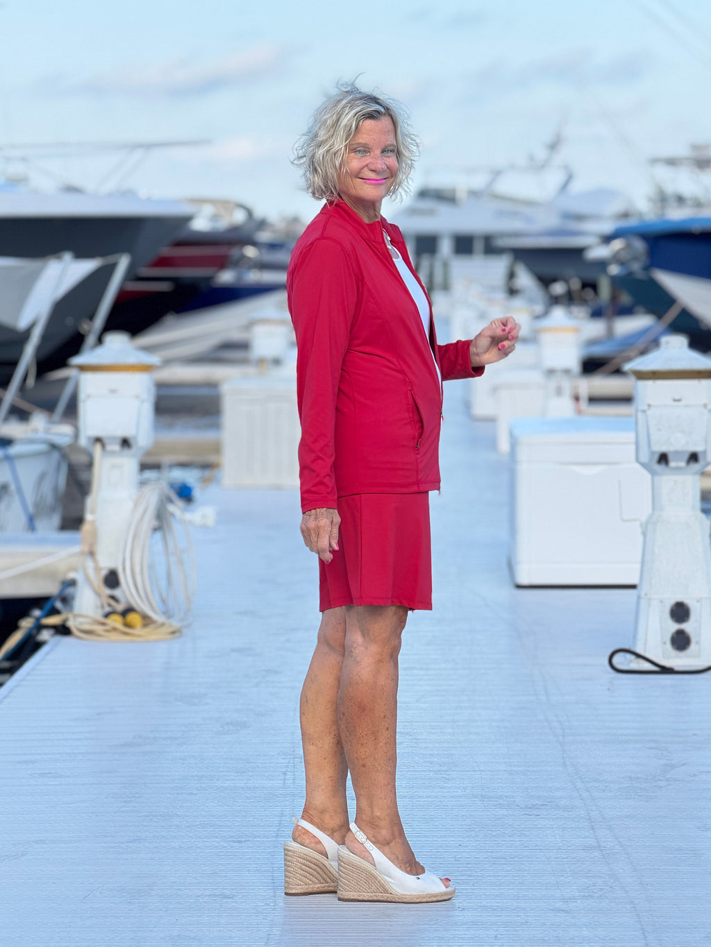 REGATTA RED SKORT