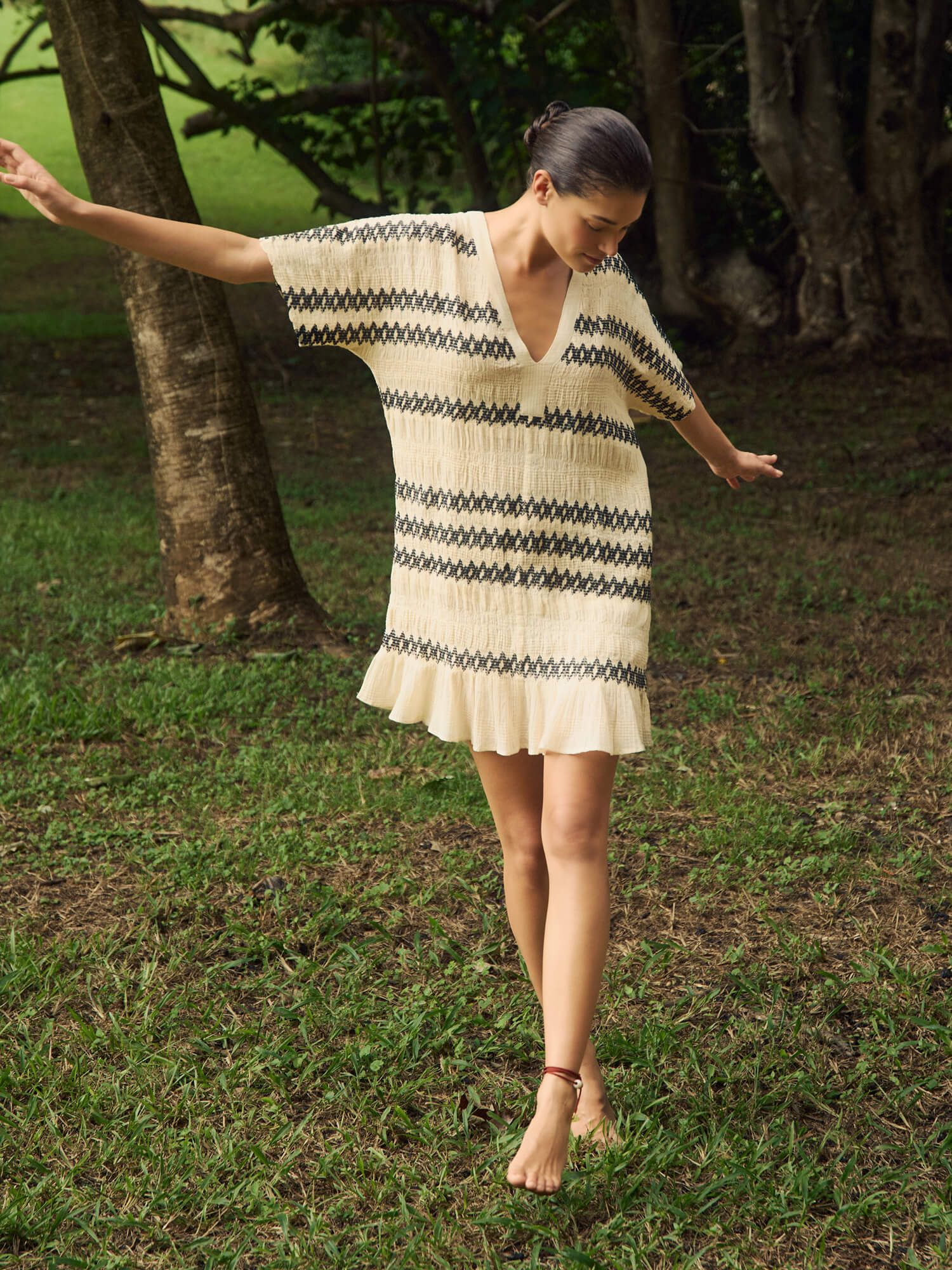 Selene Mini Dress - Angora
