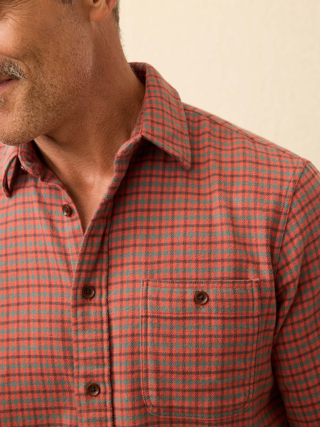 Super Brushed Flannel - Amber Hills Check