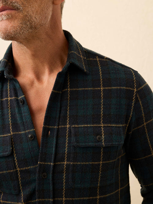 Legend™ Sweater Shirt - Lodge Blackwatch Plaid