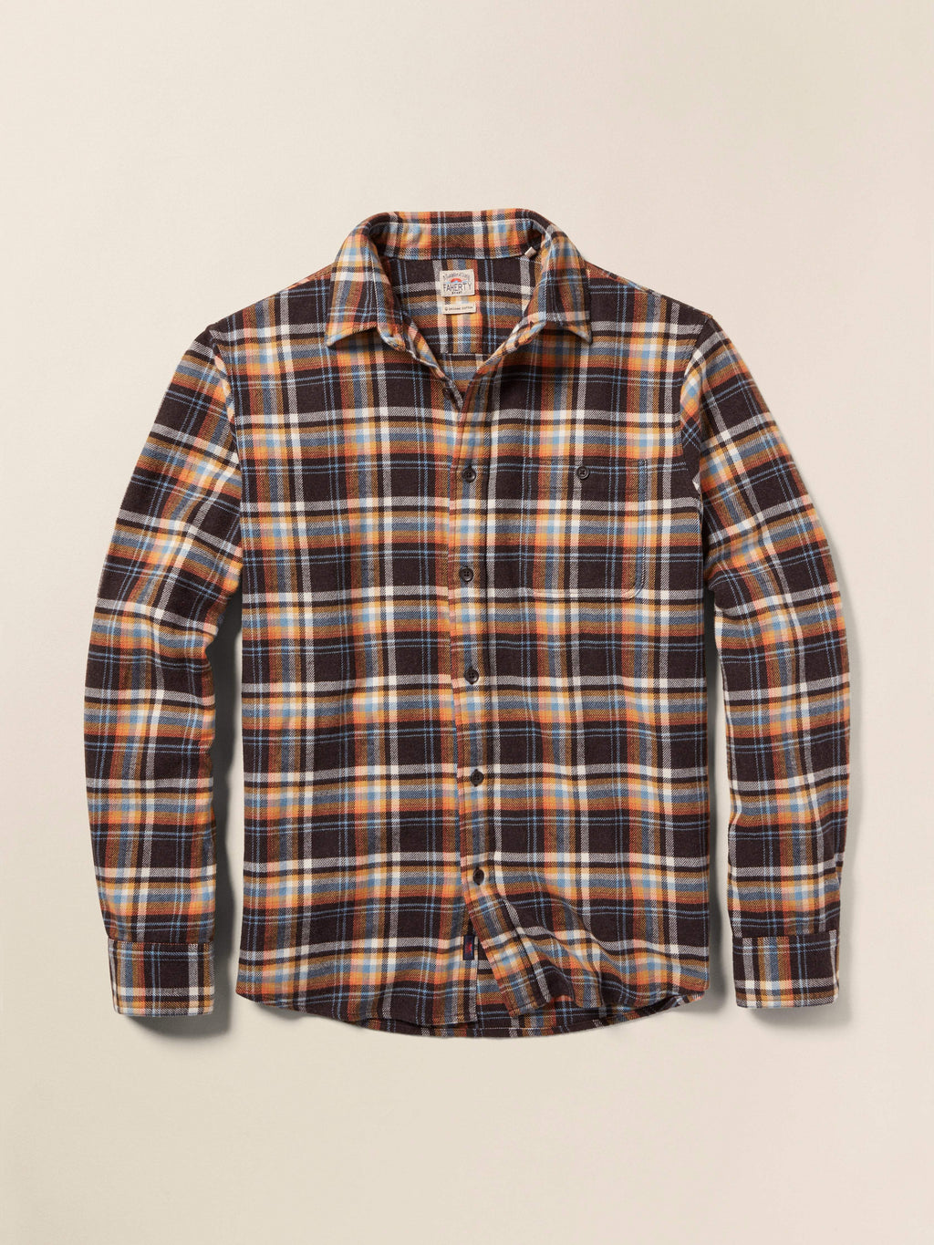 Super Brushed Flannel - Walnut Wood Plaid
