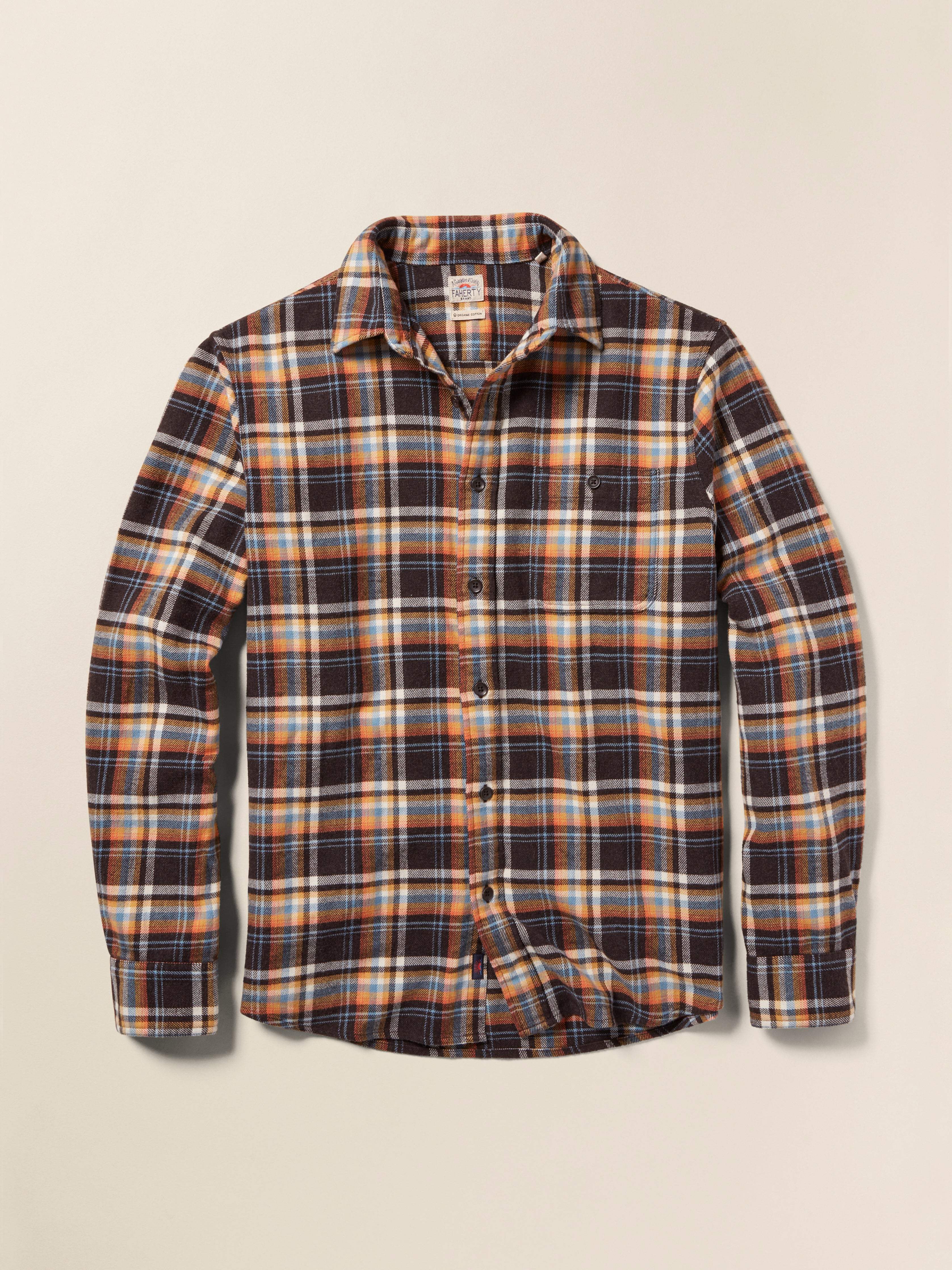 Super Brushed Flannel - Walnut Wood Plaid