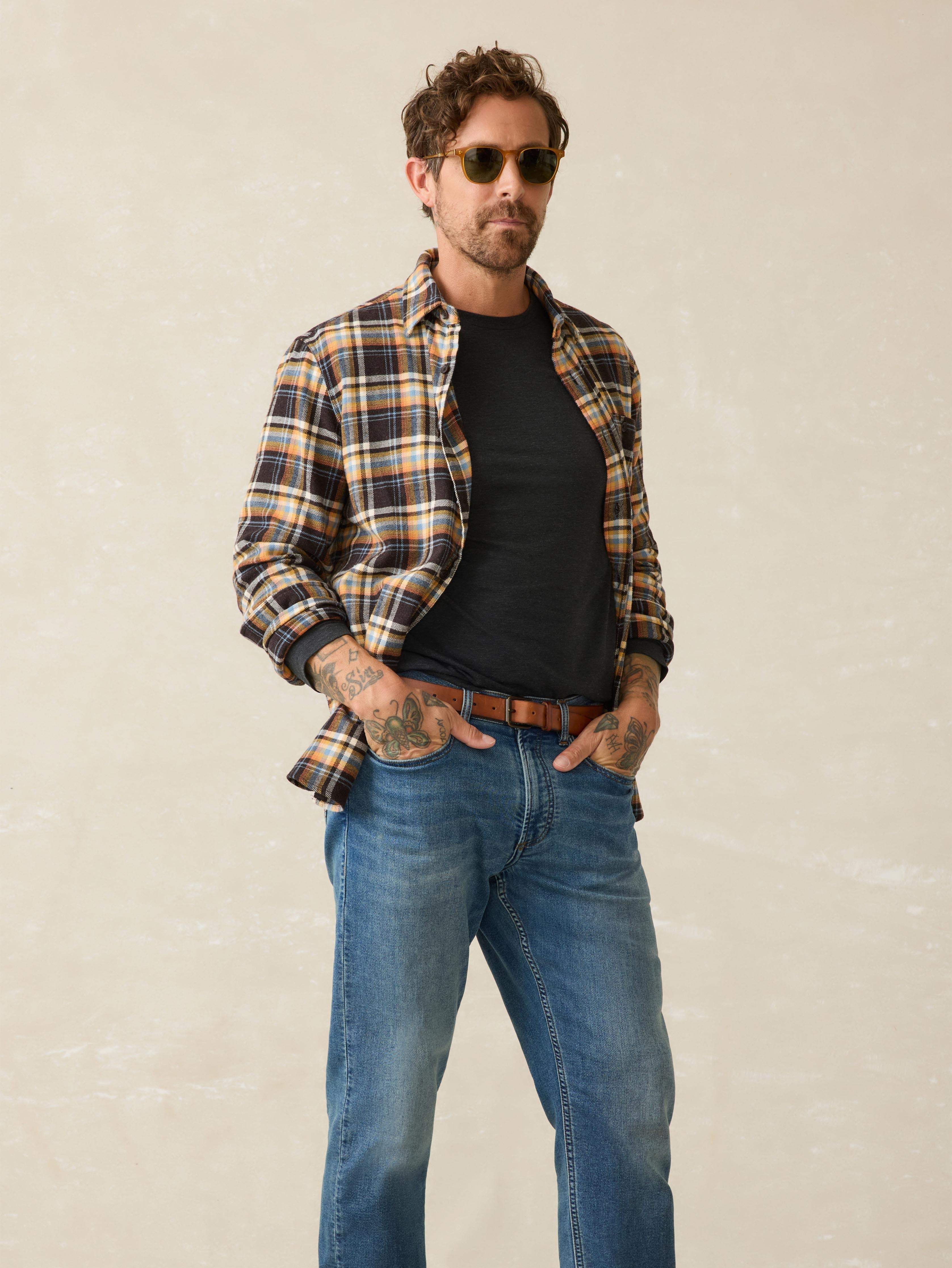 Super Brushed Flannel - Walnut Wood Plaid