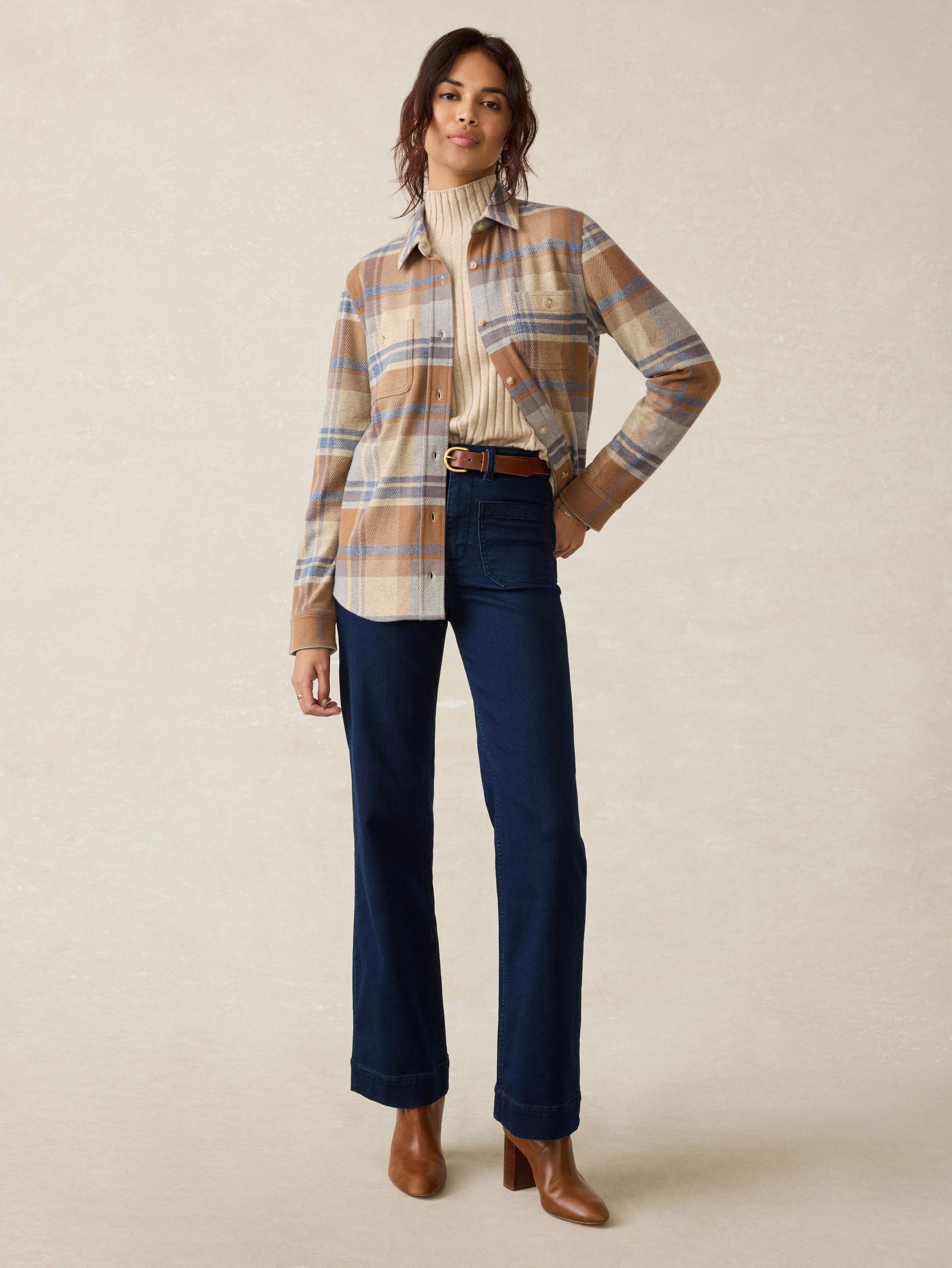 Legend Sweater Shirt - Rockland Plaid