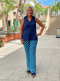 SEASIDE BLUE PALAZZO PANT