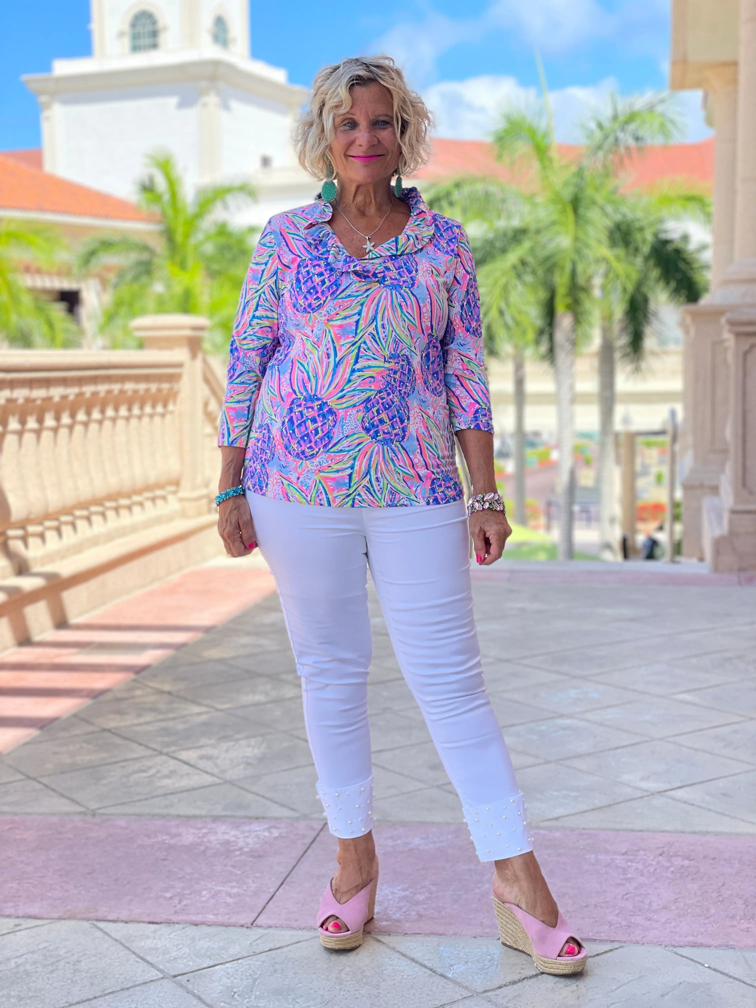 PINK PINEAPPLE DREAM 3/25 RUFFLE
