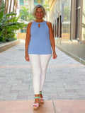 PERRI  KEYHOLE TOP FINAL SALE
