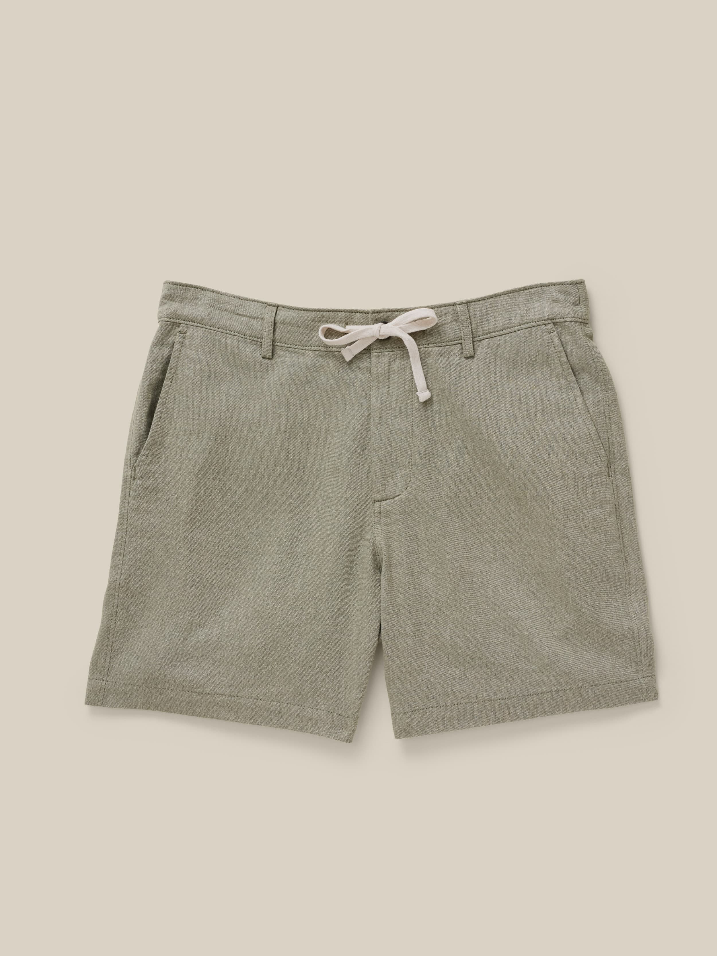 Movement™ Linen Short - Sage Cliff