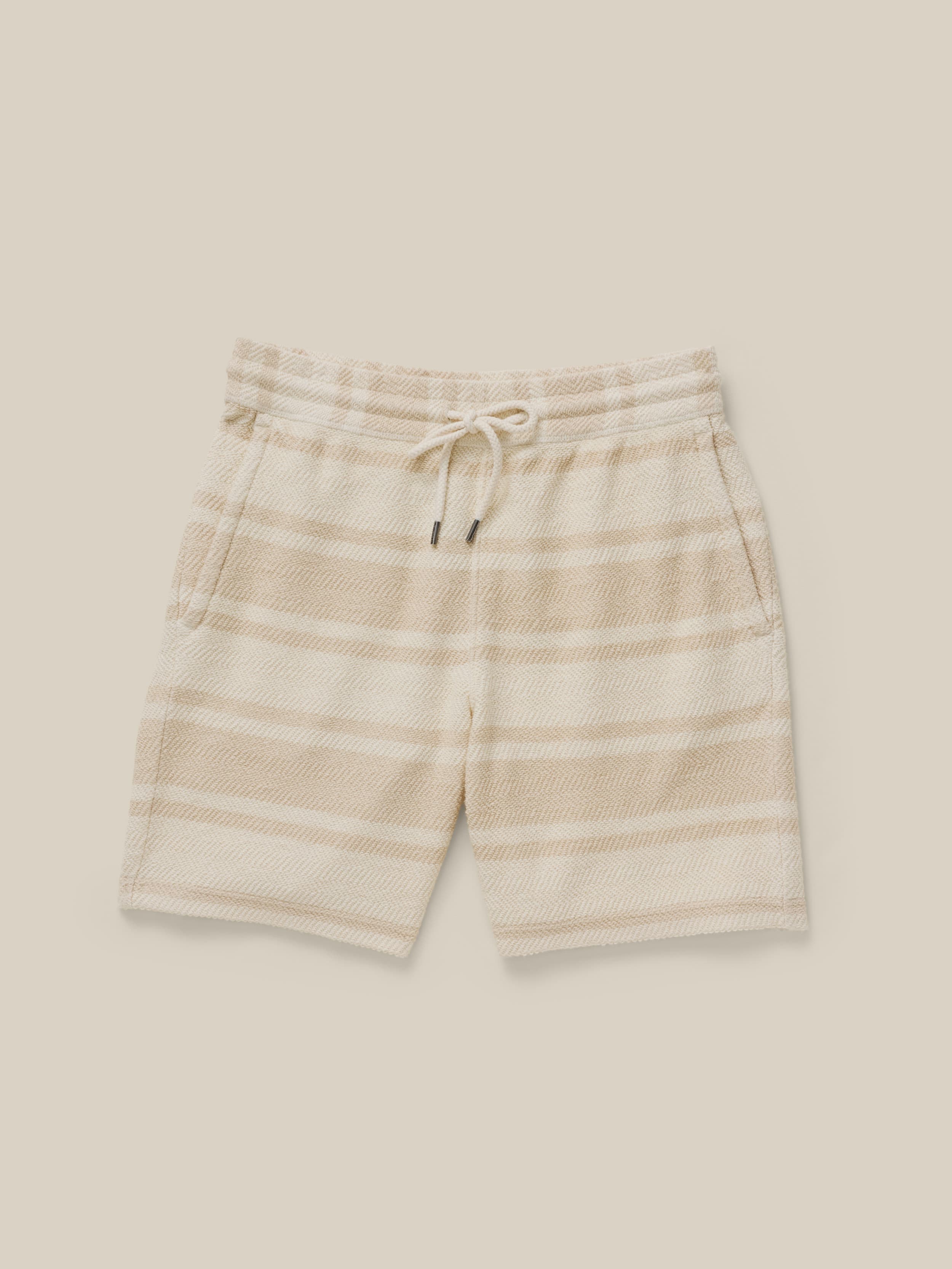 Whitewater Sweatshort - Ivory Desert Stripe