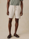 Essential Linen Short (6.5") - Weathered Sand