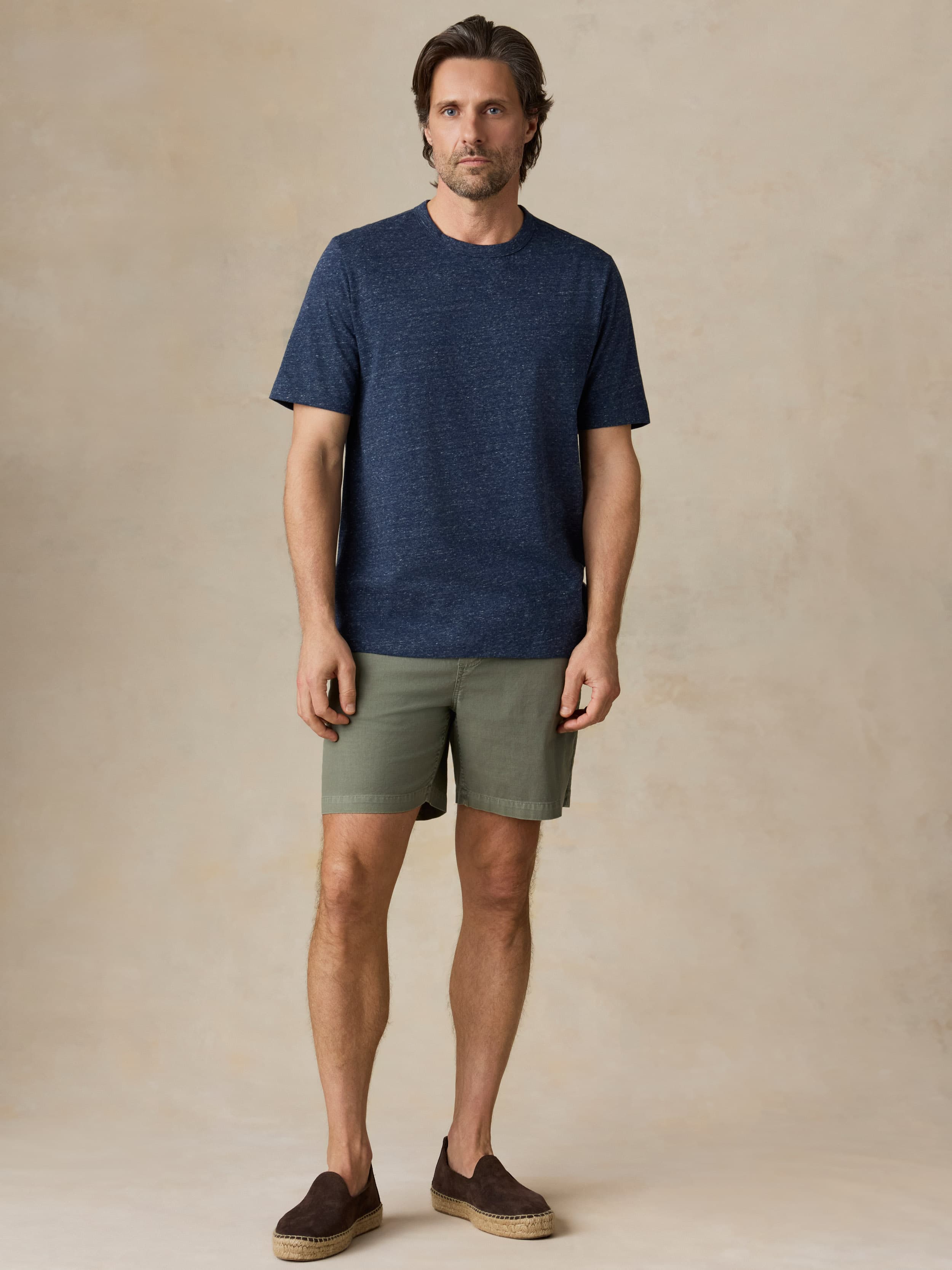Short-Sleeve Breeze Tee - Midnight Skies Heather