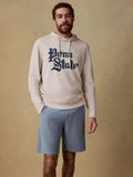 Penn State Sunwashed Organic Hoodie - Oat Plains Heather
