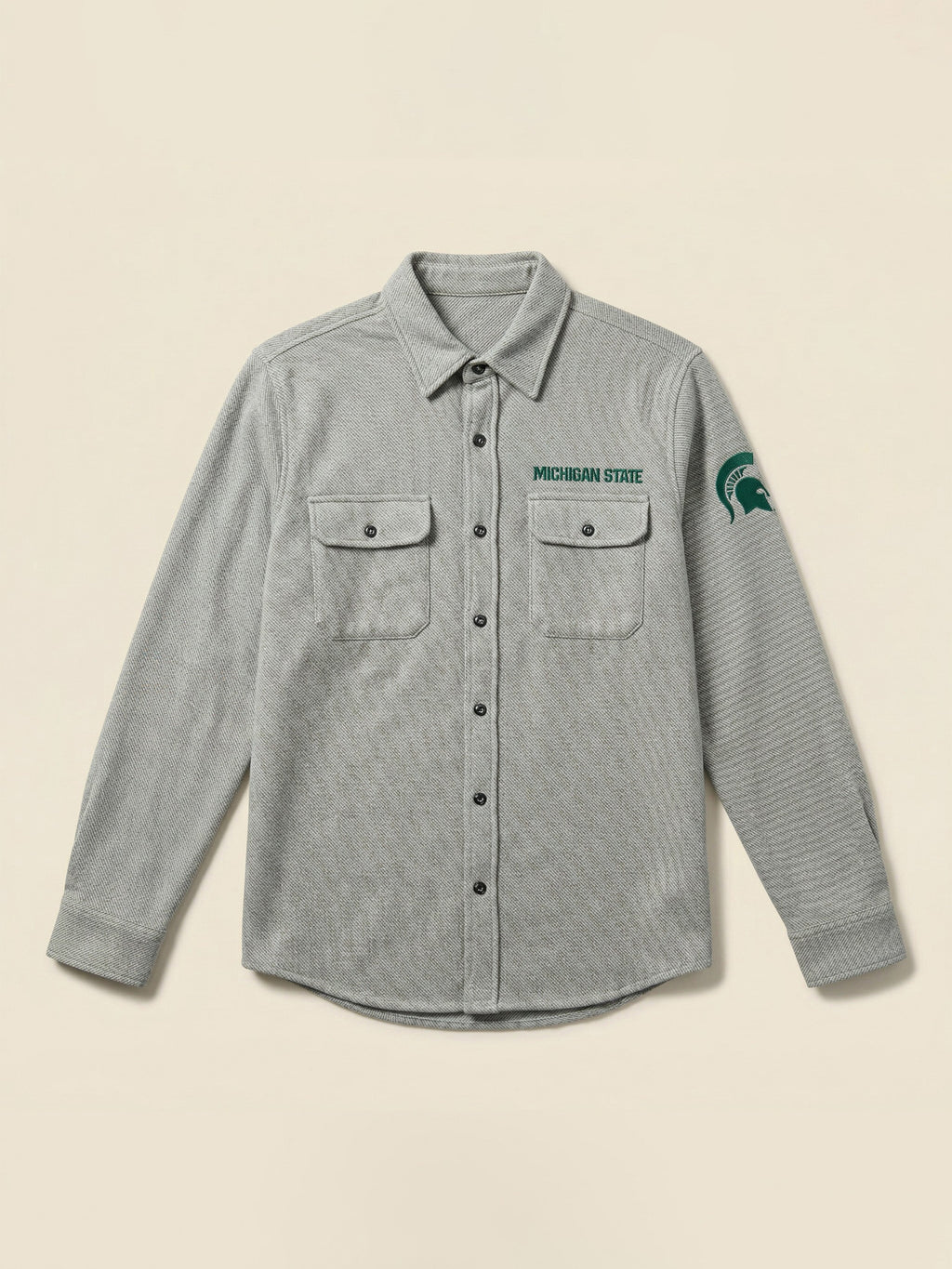 Michigan State Legend™ Sweater Shirt - Fossil Grey Twill