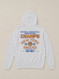 NY Knicks Sunwashed Organic Hoodie - Light Grey Heather