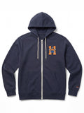 Jalen Brunson All-Star Weekend High Standard Fleece Zip Hoodie - Blue Nights