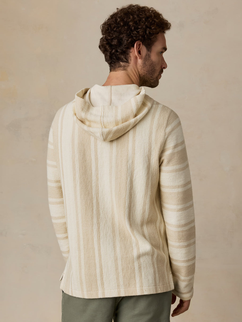 Whitewater Hoodie - Ivory Desert Stripe