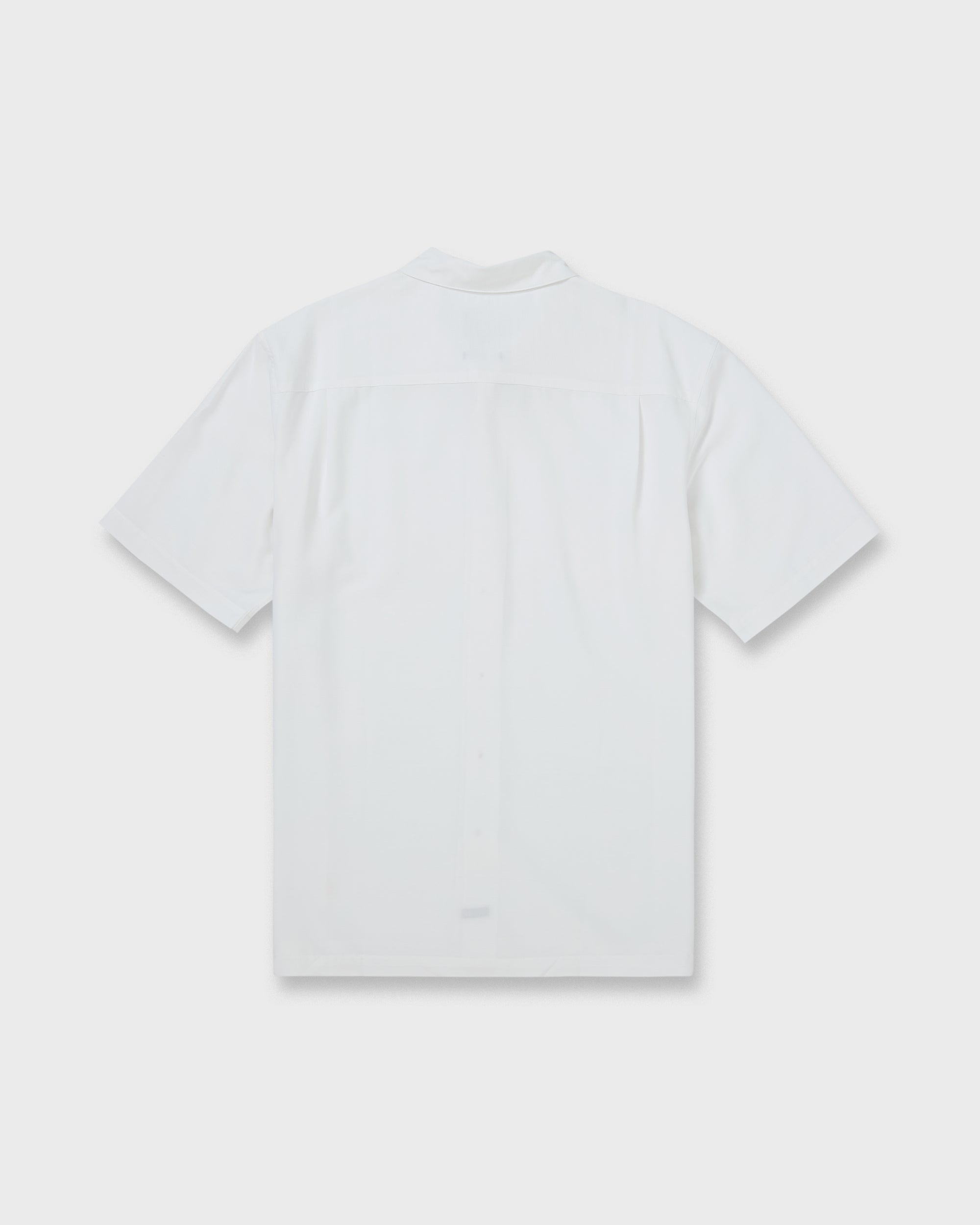 Tahiti Palms Men's Short Sleeve Woven Shirt - White