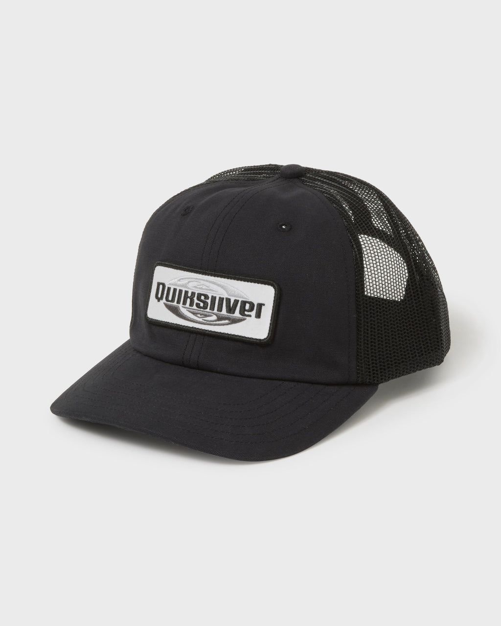 Enzone 5-Panel Cotton Canvas Snapback Hat - Black