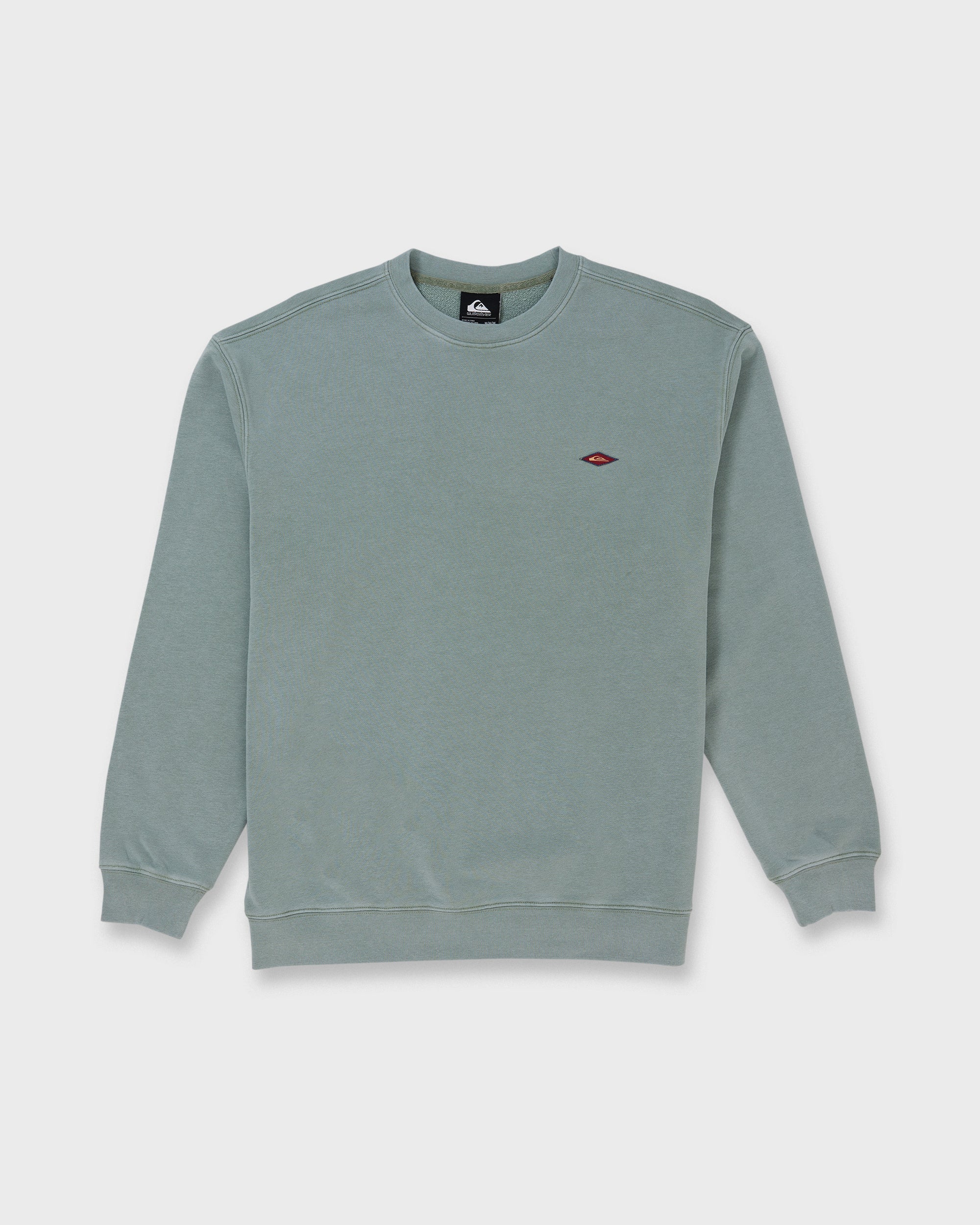 Saltwater Mineral Wash Crewneck Sweatshirt - Lily Pad