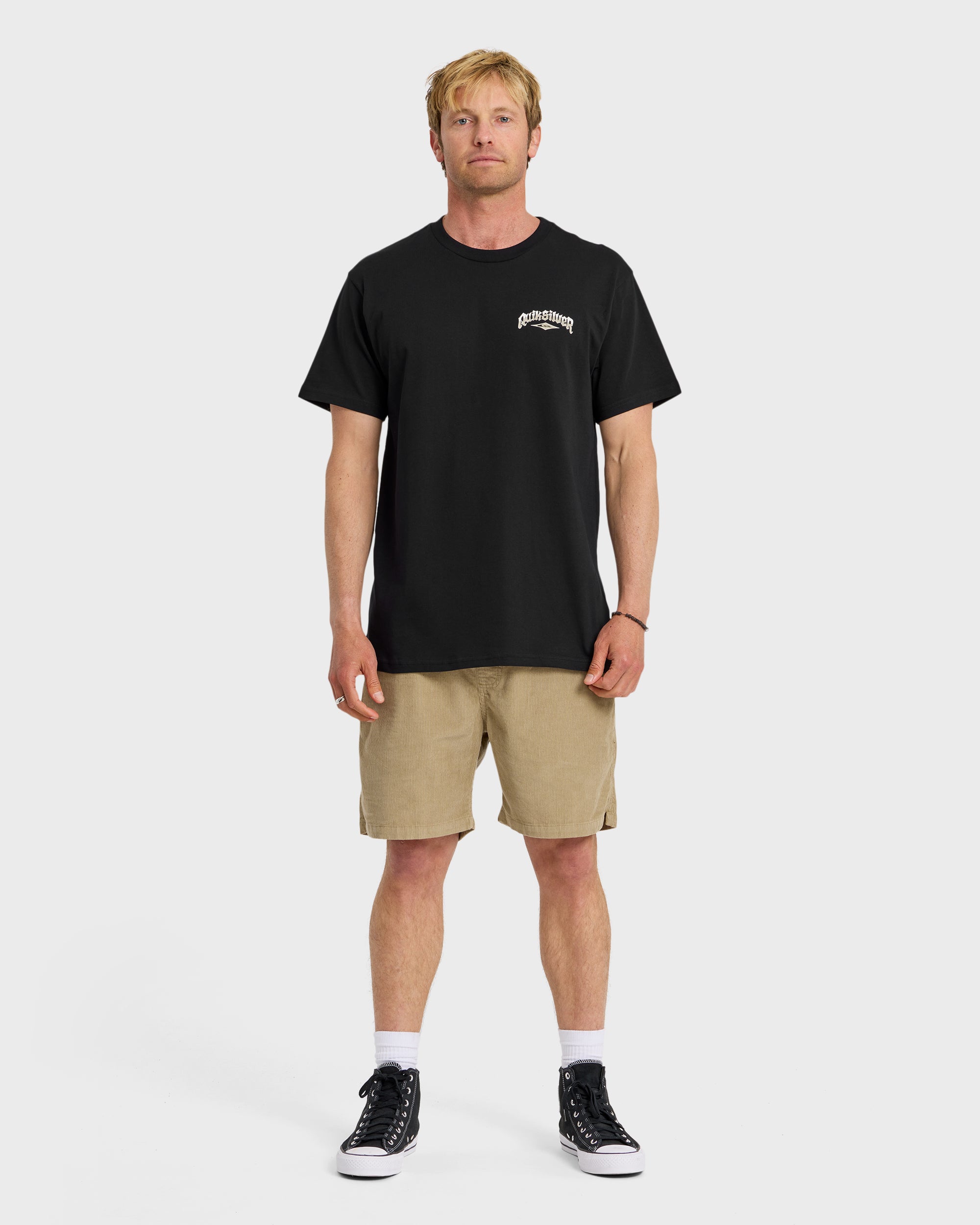 Diamond Arch Classic Short Sleeve T-Shirt - Black