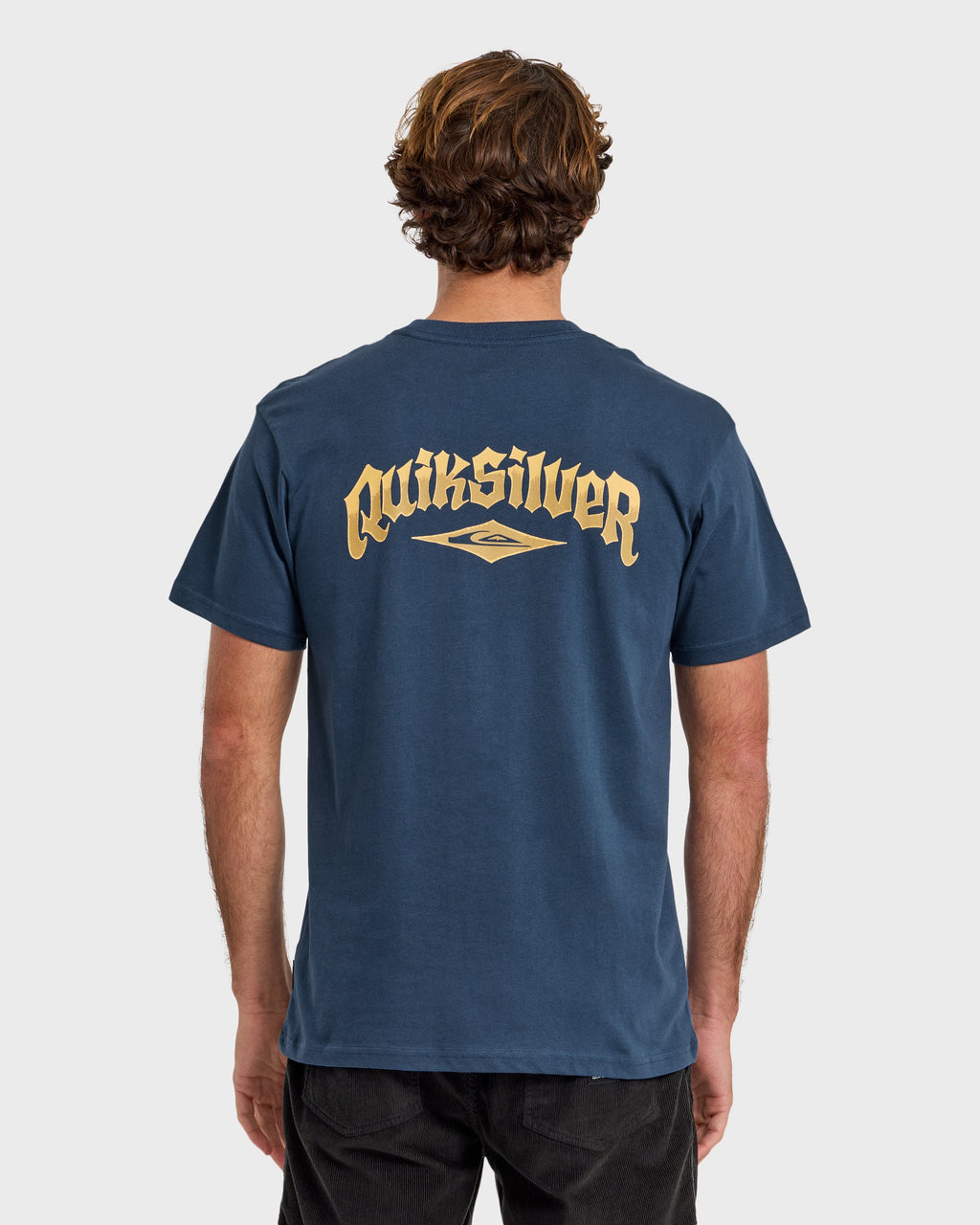 Diamond Arch Classic Short Sleeve T-Shirt - Dark Denim