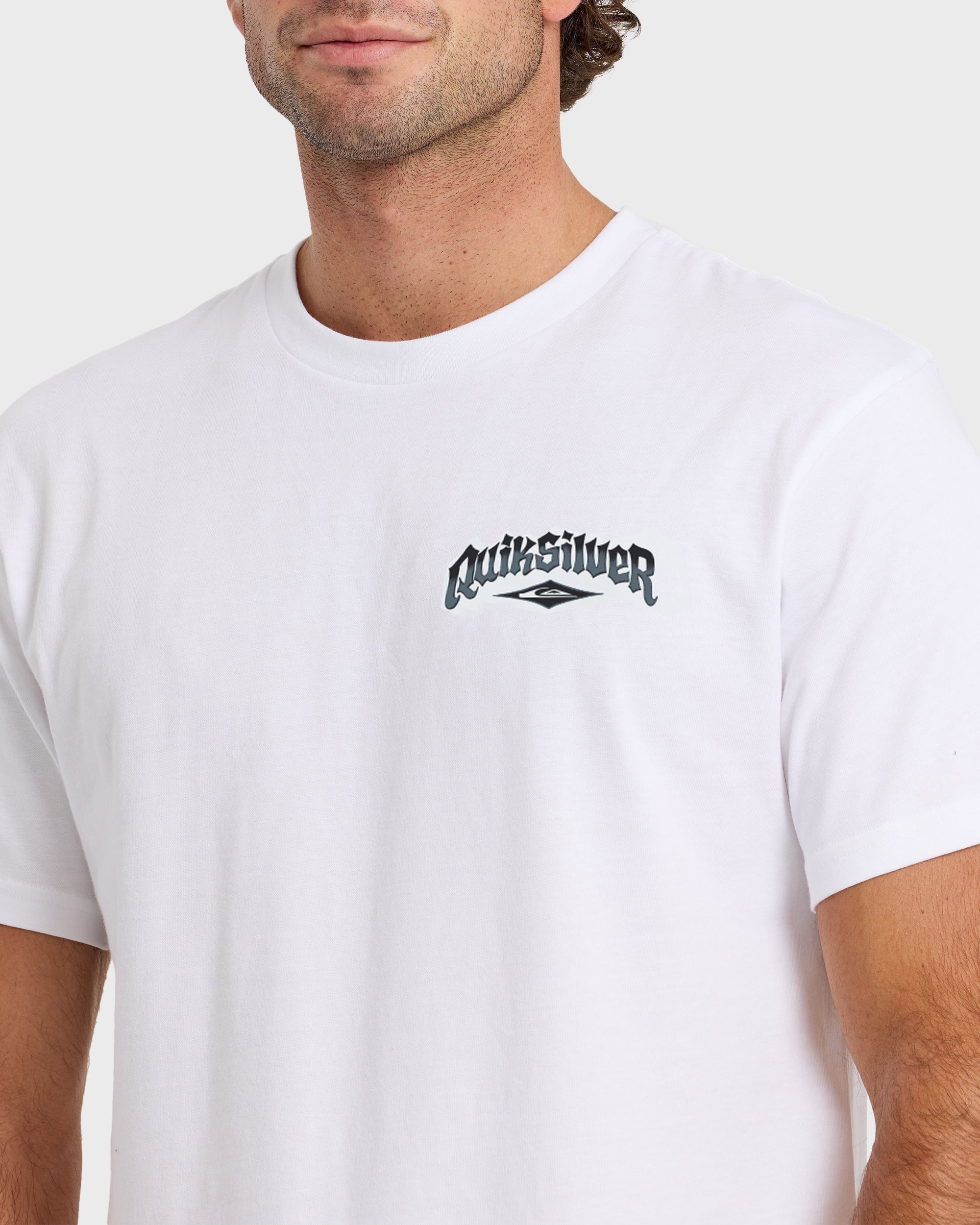 Diamond Arch Classic Short Sleeve T-Shirt - White