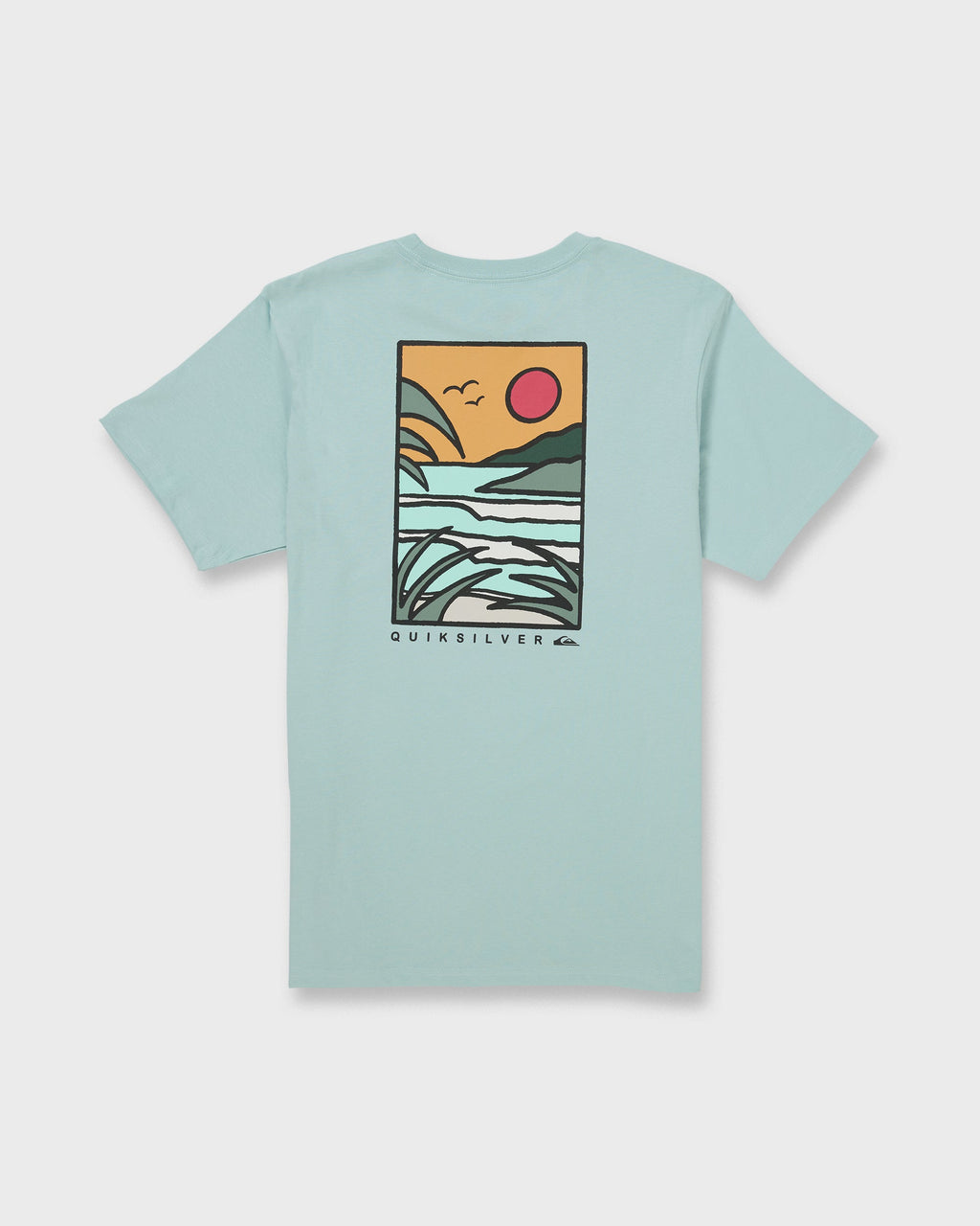 Happy Trails Short Sleeve T-Shirt - Blue Haze