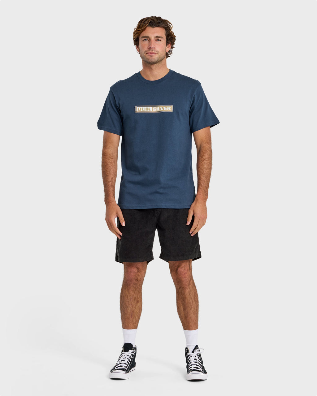 Wrecking Orbit Short Sleeve T-Shirt - Dark Denim