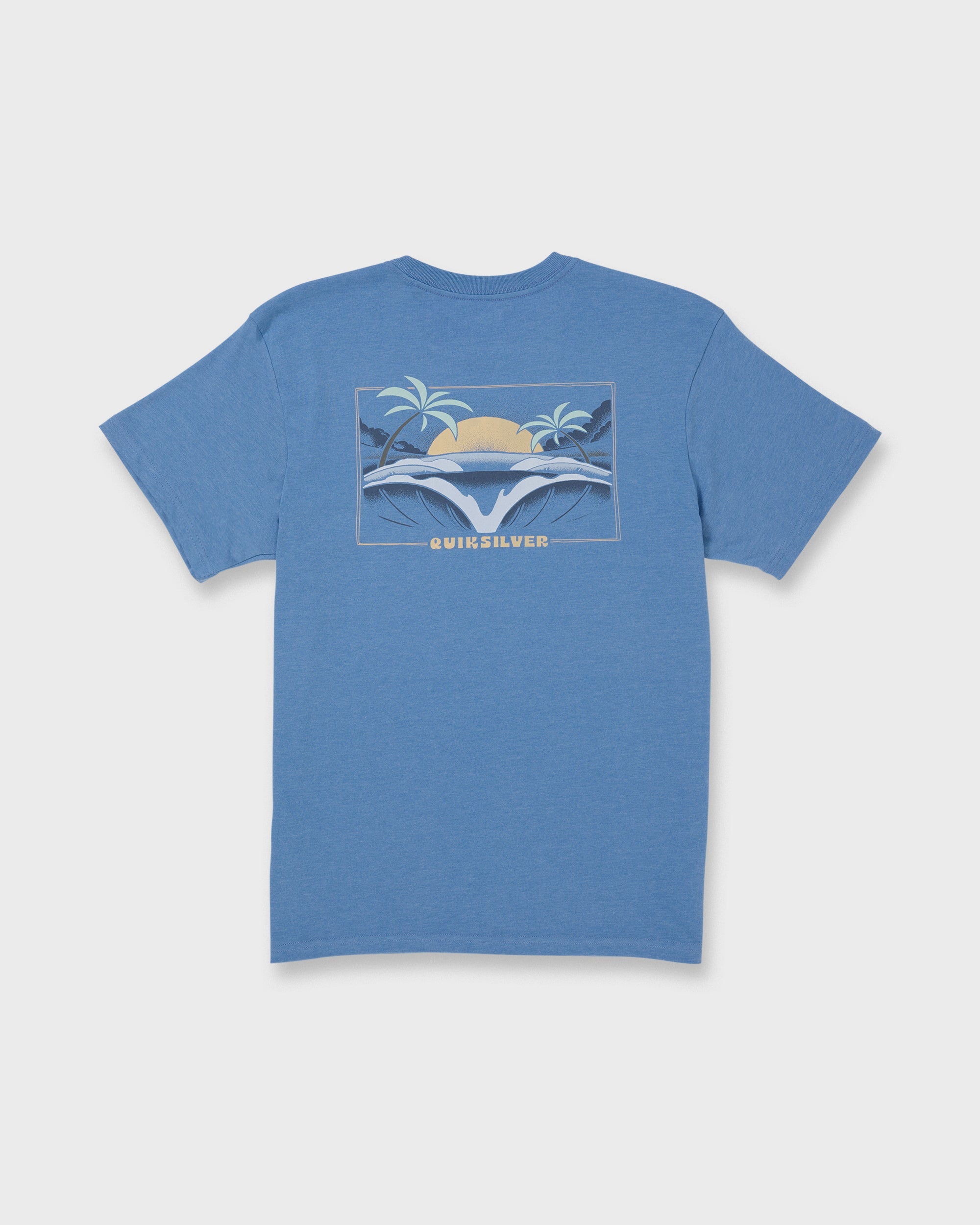 Wave Primitive Classic Short Sleeve T-Shirt - Riviera Heather