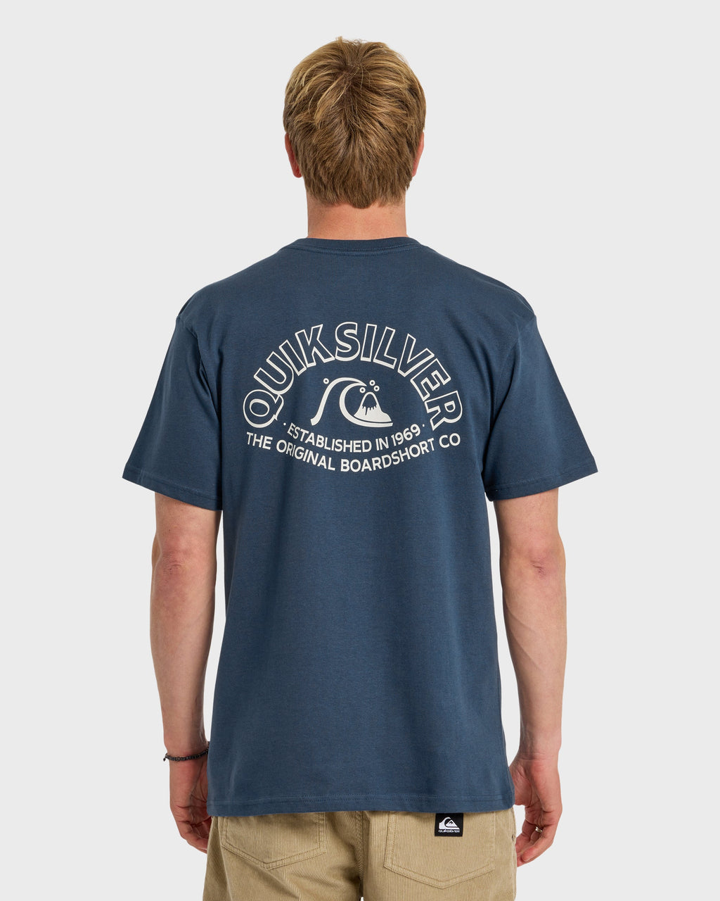 Bubble Arch Short Sleeve T-Shirt - Dark Denim