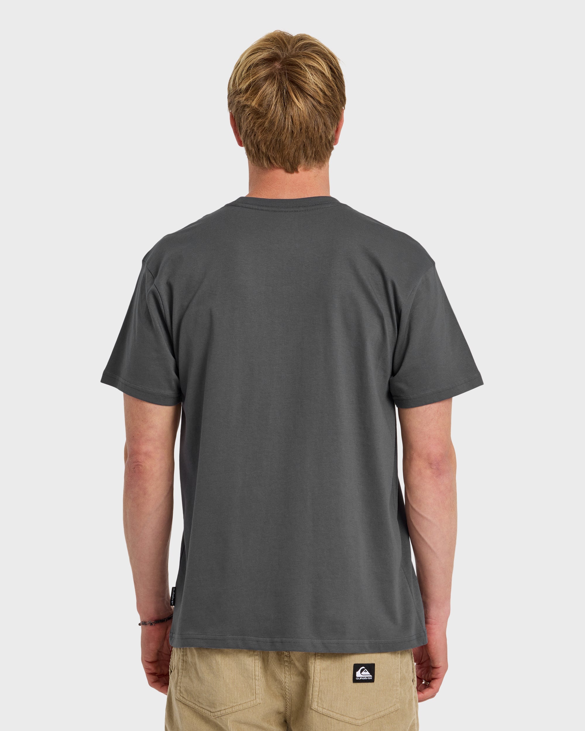 Work Ship Embroidered Short Sleeve T-Shirt - Iron Gate