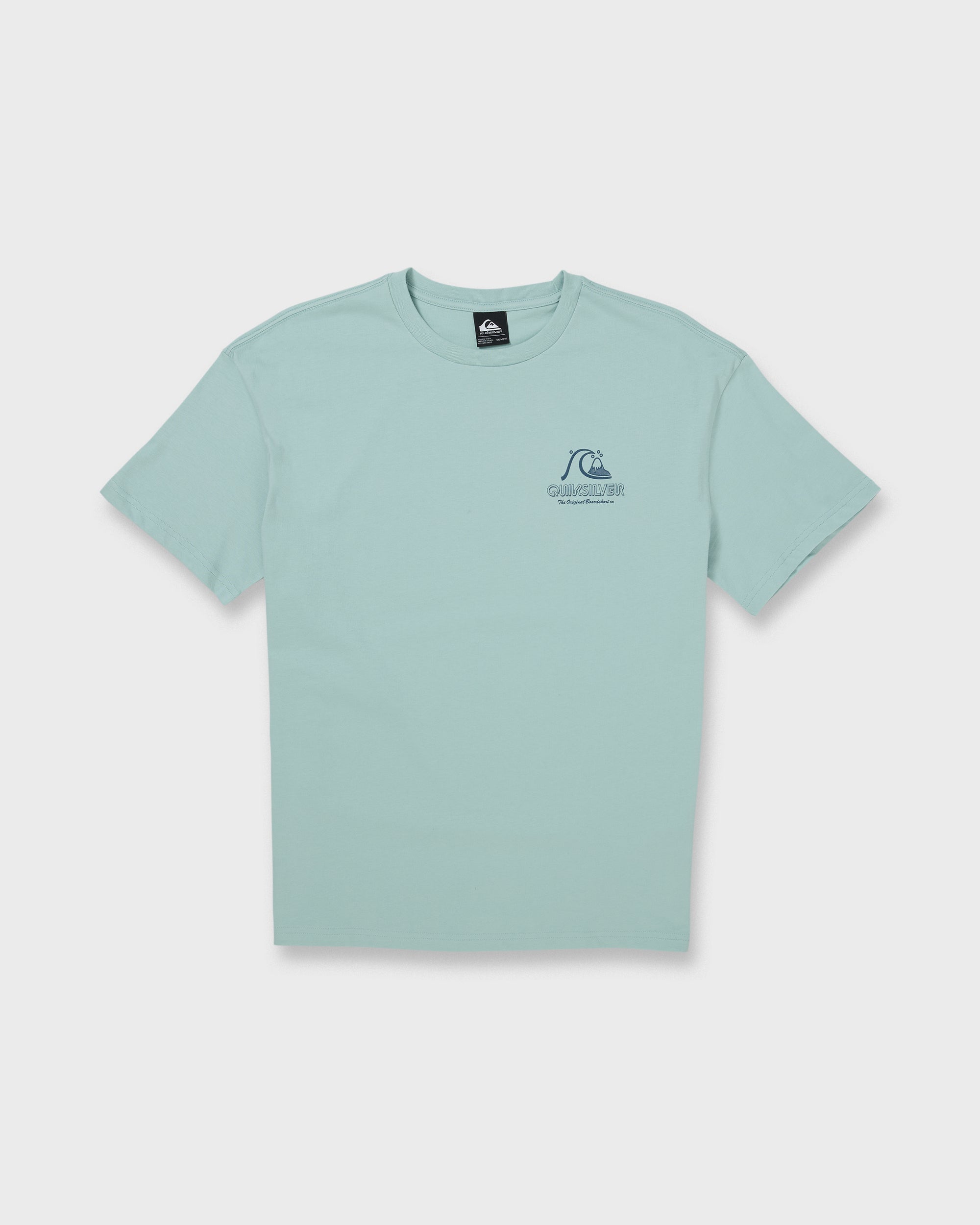 Vintage Bubble Originals Oversized Short Sleeve Graphic T-Shirt - Blue Haze