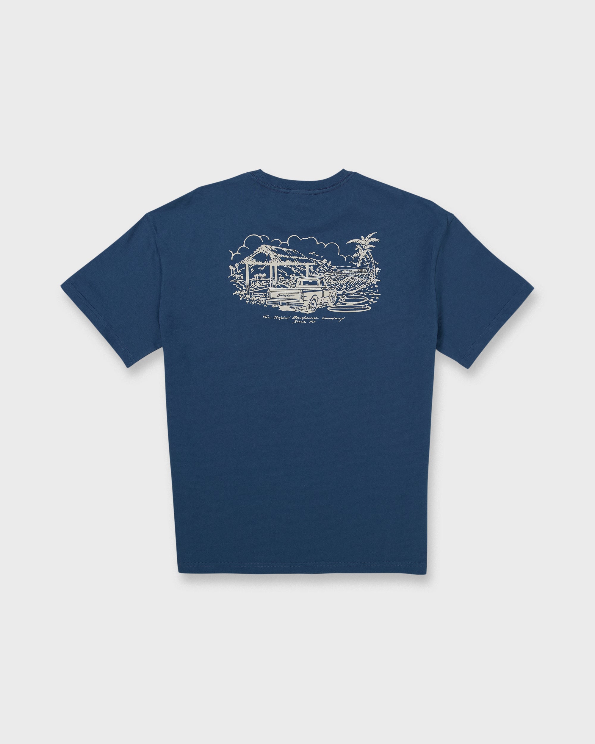 Get Out There Originals Oversized Short Sleeve T-Shirt - Dark Denim