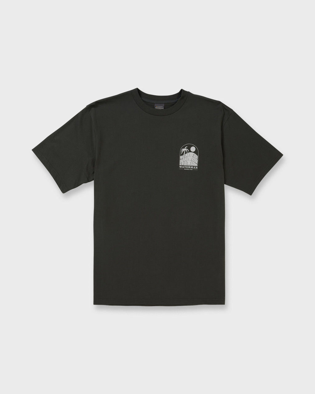 Waterman Out The Back Sueded T-Shirt - Phantom