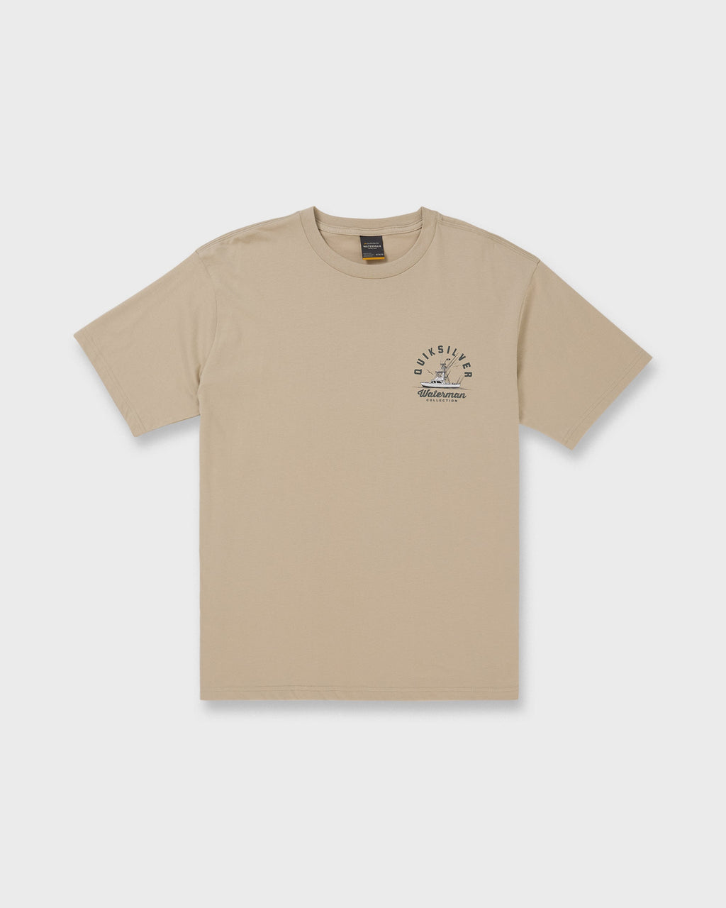 Waterman Early Morning Sueded Short Sleeve T-Shirt - Plaza Taupe